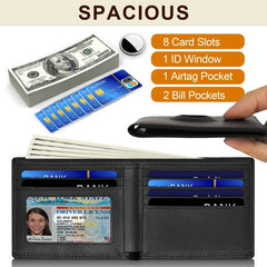 Tracker Small RFID Blocking Card Case Bifold Card Holder