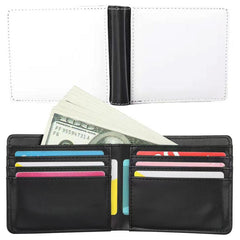 Men's Leather Short Wallet Large Capacity Card Holder