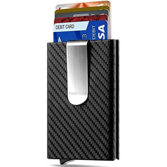 RFID Slim Pop Up Blocking Card Wallet For Men