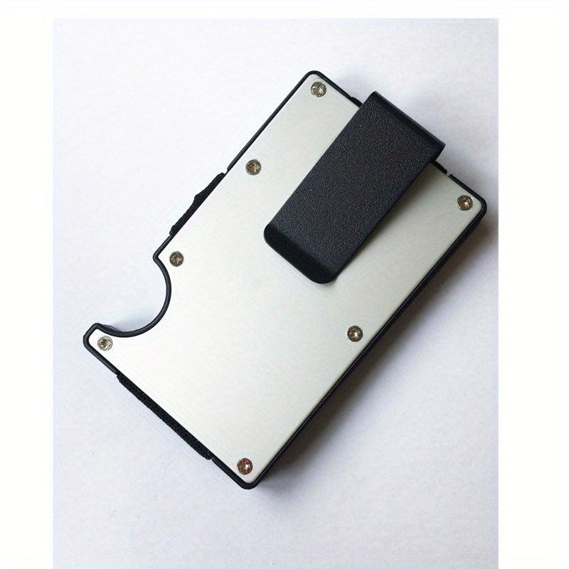 Men's Slim RFID Blocking Credit Card Holder Aluminum Wallet