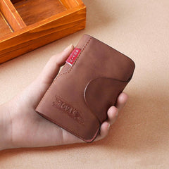 Men's PU Leather Business Card Holder Credit Card Case
