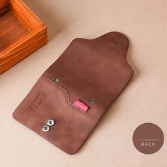 Men's PU Leather Business Card Holder Credit Card Case