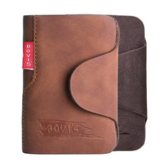 Men's PU Leather Business Card Holder Credit Card Case