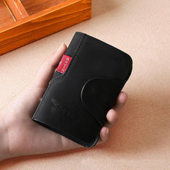 Men's PU Leather Business Card Holder Credit Card Case