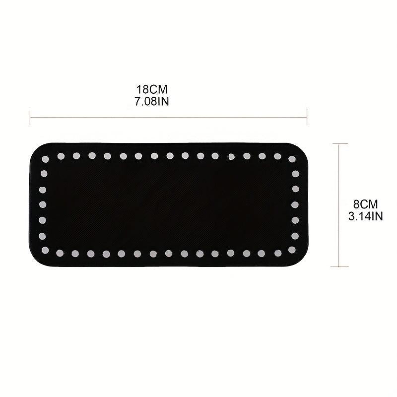 Bag Bottom Handbag Bottom Shaper Pad With Hole for DIY Crochet Bag