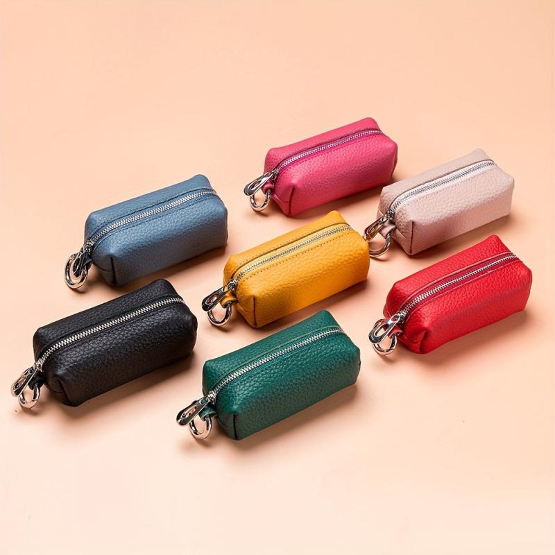 PU Leather Car Key Bag Large Capacity Coin Purse