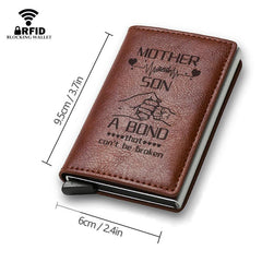 RFID Blocking Card Holder Auto Pop up Money Clip