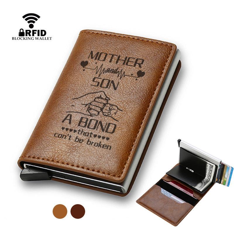 RFID Blocking Card Holder Auto Pop up Money Clip