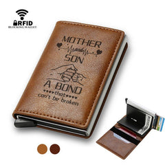 RFID Blocking Card Holder Auto Pop up Money Clip