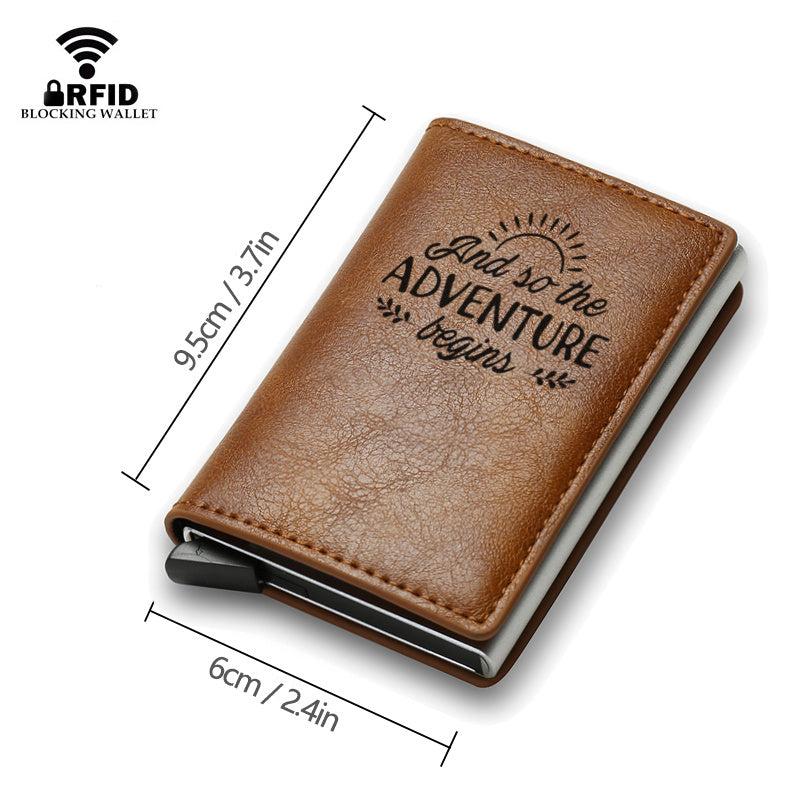 RFID Blocking Card Holder Auto Pop Credit Card Holder Money Clip