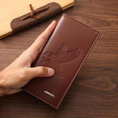 Men's Long Clutch Wallet Large Capacity Card Holder