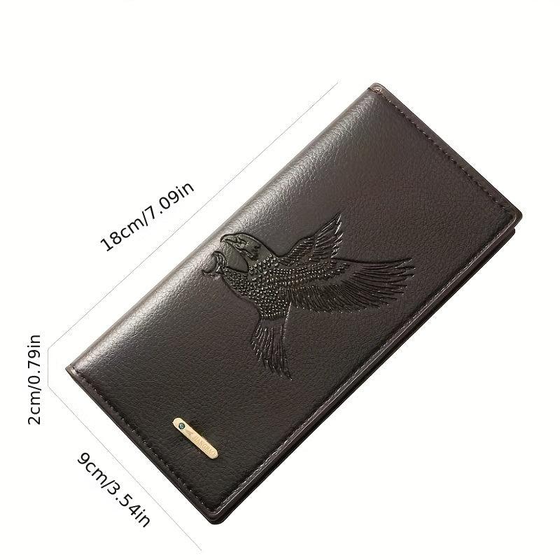 Men's Long Clutch Wallet Large Capacity Card Holder
