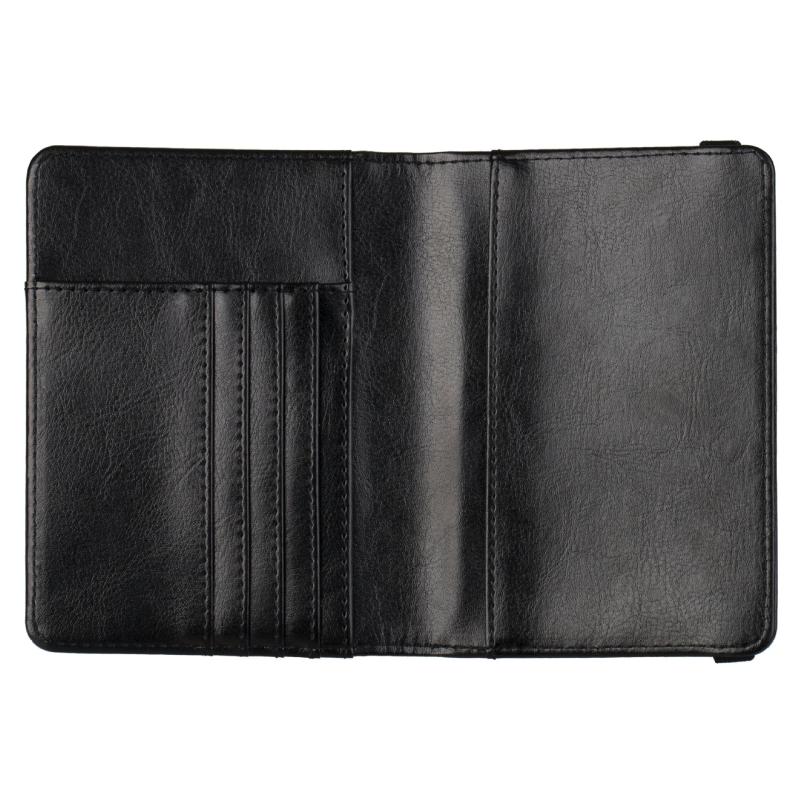 RFID Blocking Leather Passport Holder Case