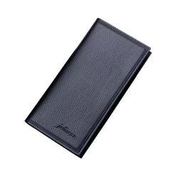 Men's Soft Leather Lychee Pattern Wallet Clutch Bag Pouch Wallet