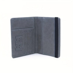 Men's Leather Passport Holder Document Travel Bag