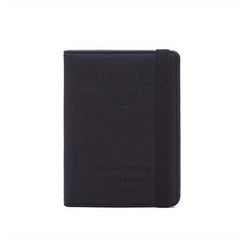 Men's Leather Passport Holder Document Travel Bag
