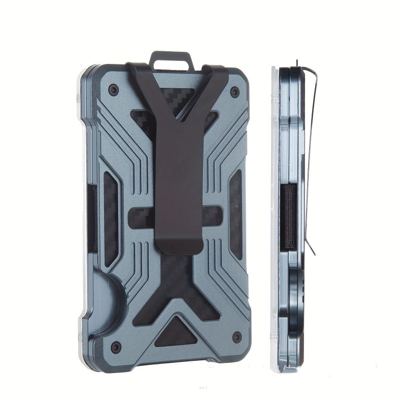 Minimalist AirTag Aluminum Alloy Card Holder RFID Wallet