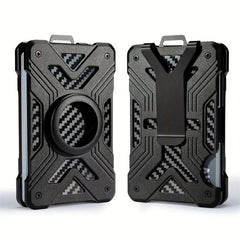 Minimalist AirTag Aluminum Alloy Card Holder RFID Wallet