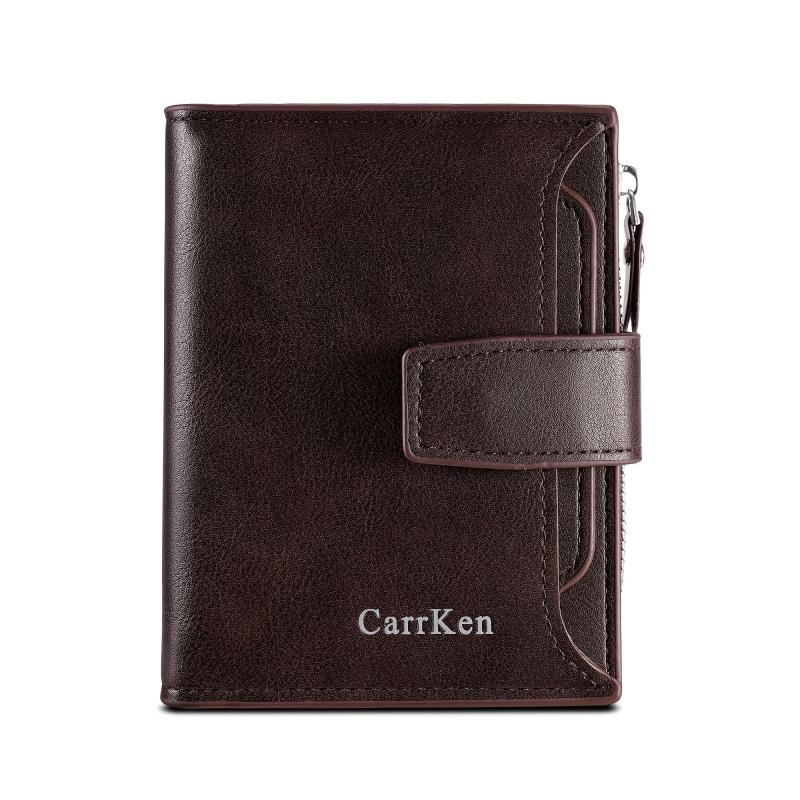 Men's Large Capacity Card Holder Short Wallet