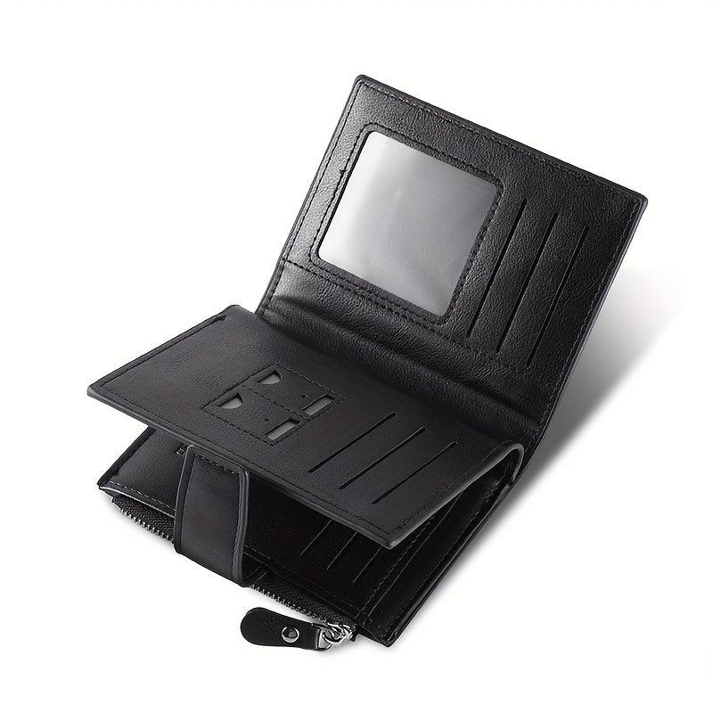 Men's Large Capacity Card Holder Short Wallet