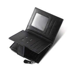 Men's Large Capacity Card Holder Short Wallet