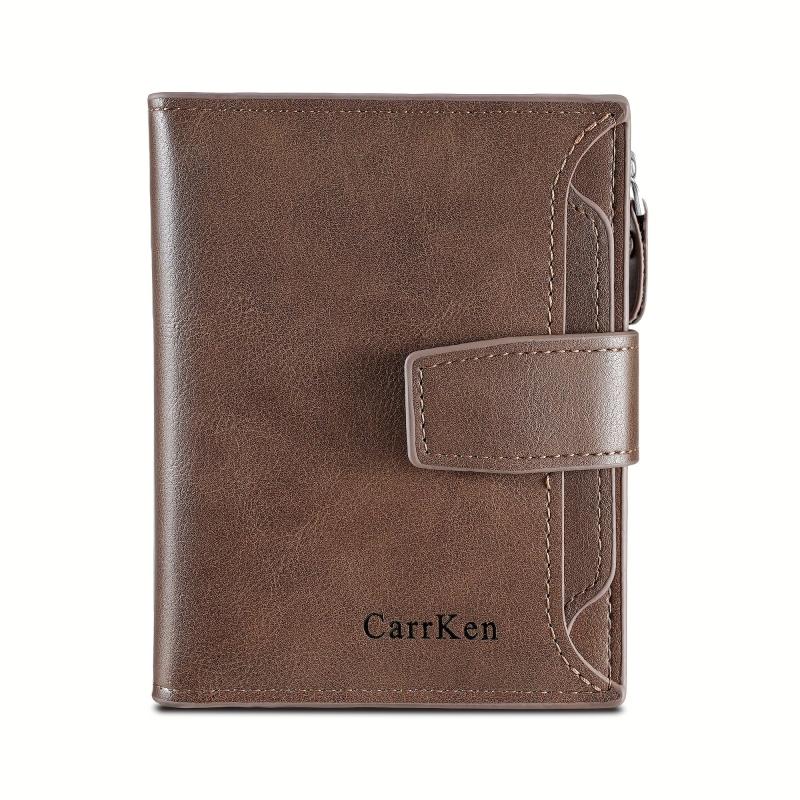 Men's Large Capacity Card Holder Short Wallet