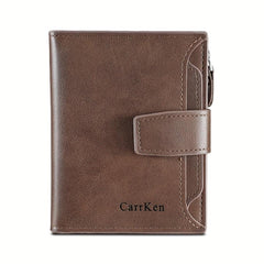 Men's Large Capacity Card Holder Short Wallet
