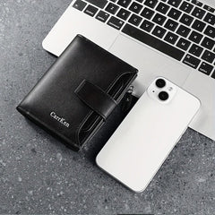 Men's Large Capacity Card Holder Short Wallet