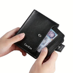 Men's Large Capacity Card Holder Short Wallet