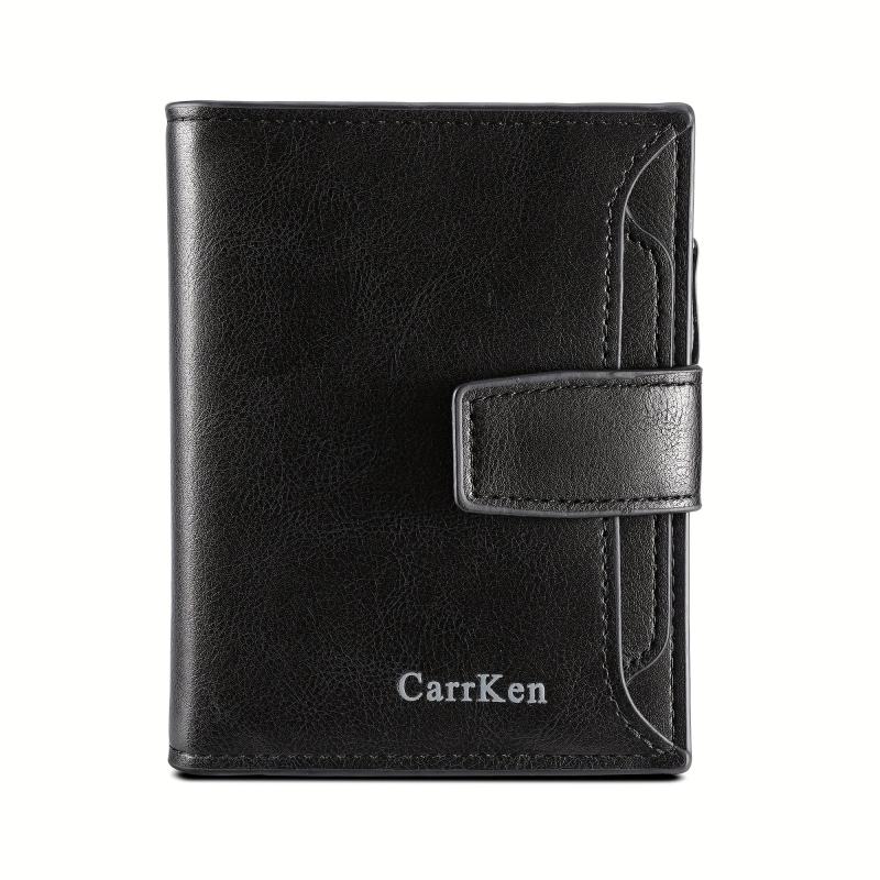 Men's Large Capacity Card Holder Short Wallet