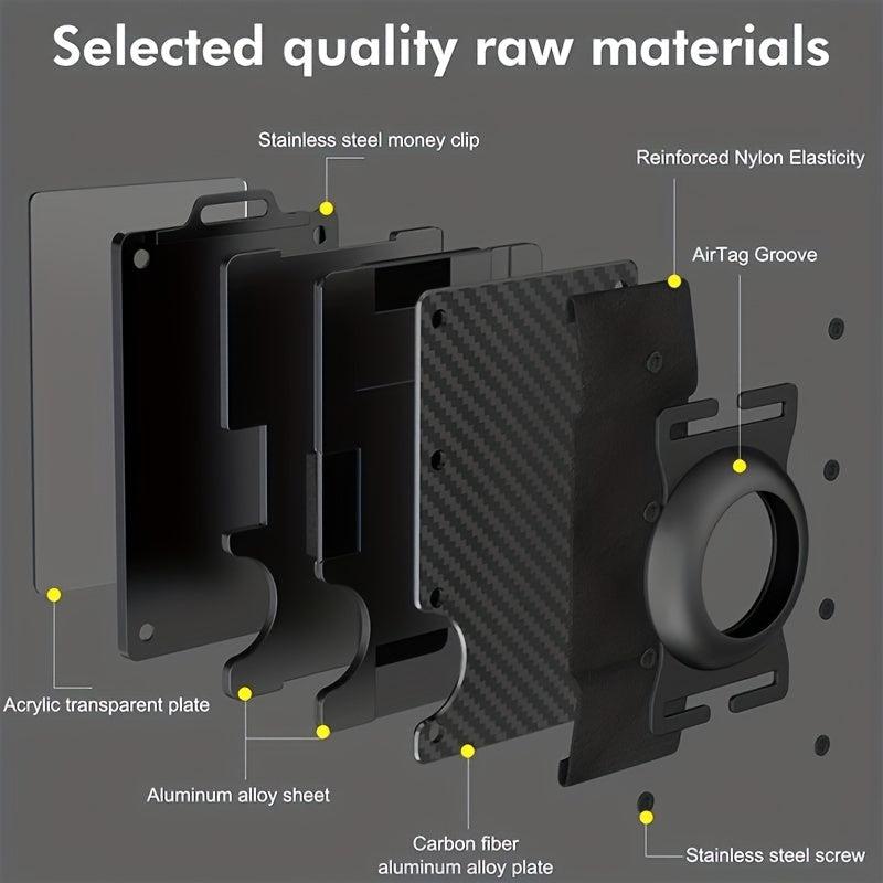 Aluminum Alloy Metal Business Card Case Holder