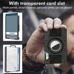 Aluminum Alloy Metal Business Card Case Holder