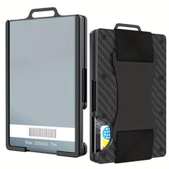Aluminum Alloy Metal Business Card Case Holder