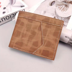 Men's Leather Money Clip Wallet Card Holder Purse