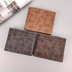 Men's Leather Money Clip Wallet Card Holder Purse