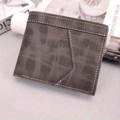 Men's Leather Money Clip Wallet Card Holder Purse