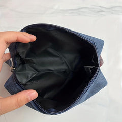 Mini Handheld Cube Cosmetic Bag Lightweight Portable Travel Storage