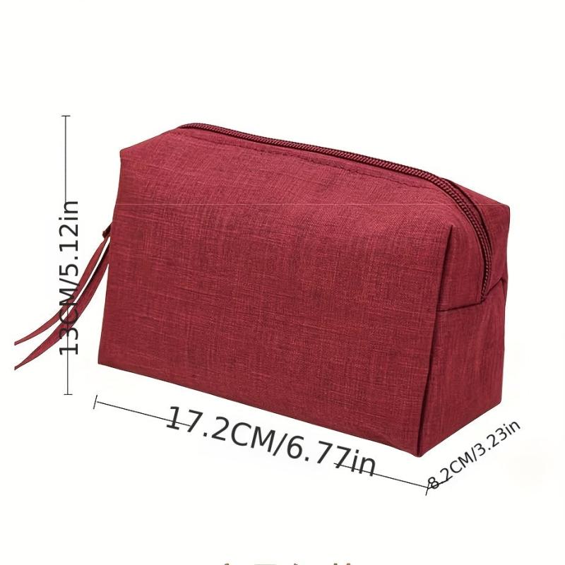 Mini Handheld Cube Cosmetic Bag Lightweight Portable Travel Storage