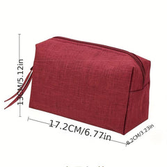 Mini Handheld Cube Cosmetic Bag Lightweight Portable Travel Storage