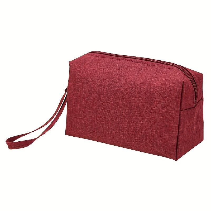 Mini Handheld Cube Cosmetic Bag Lightweight Portable Travel Storage
