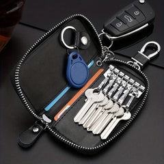 Large Capacity Zipper Key Bag Men's Household Small Bag
