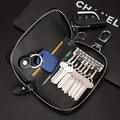 Large Capacity Zipper Key Bag Men's Household Small Bag