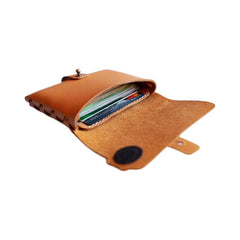 Bear Shape Cowhide Couple Wallet Document Bag Full Leather Wallet Card Bag