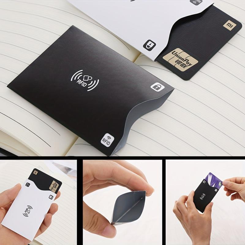Men's RFID Blocking Smart Reader Bank Case Cover Anti Theft