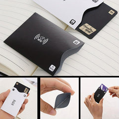 Men's RFID Blocking Smart Reader Bank Case Cover Anti Theft