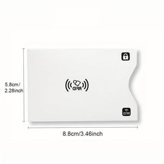 Men's RFID Blocking Smart Reader Bank Case Cover Anti Theft