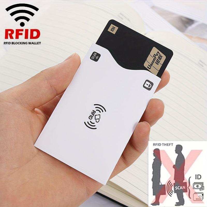 Men's RFID Blocking Smart Reader Bank Case Cover Anti Theft