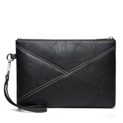 Men's Large Capacity Clutch Bag with Wristlet