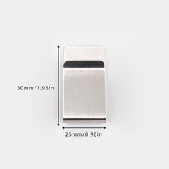 Men's Stainless Steel Money Clip Credit Card Holder