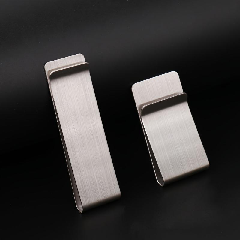 Men's Stainless Steel Money Clip Credit Card Holder